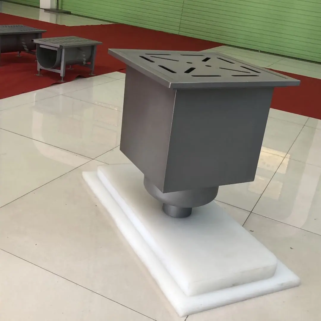 Heavy Duty Industrial Stainless Steel Linear Floor Drain for Process Plants with Pump Trench Grate