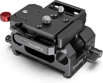 SMALLRIG BMPCC Baseplate for Manfrotto 501PL Compatible with Black Design Pocket Cinema Camera 4K & 6K  2266