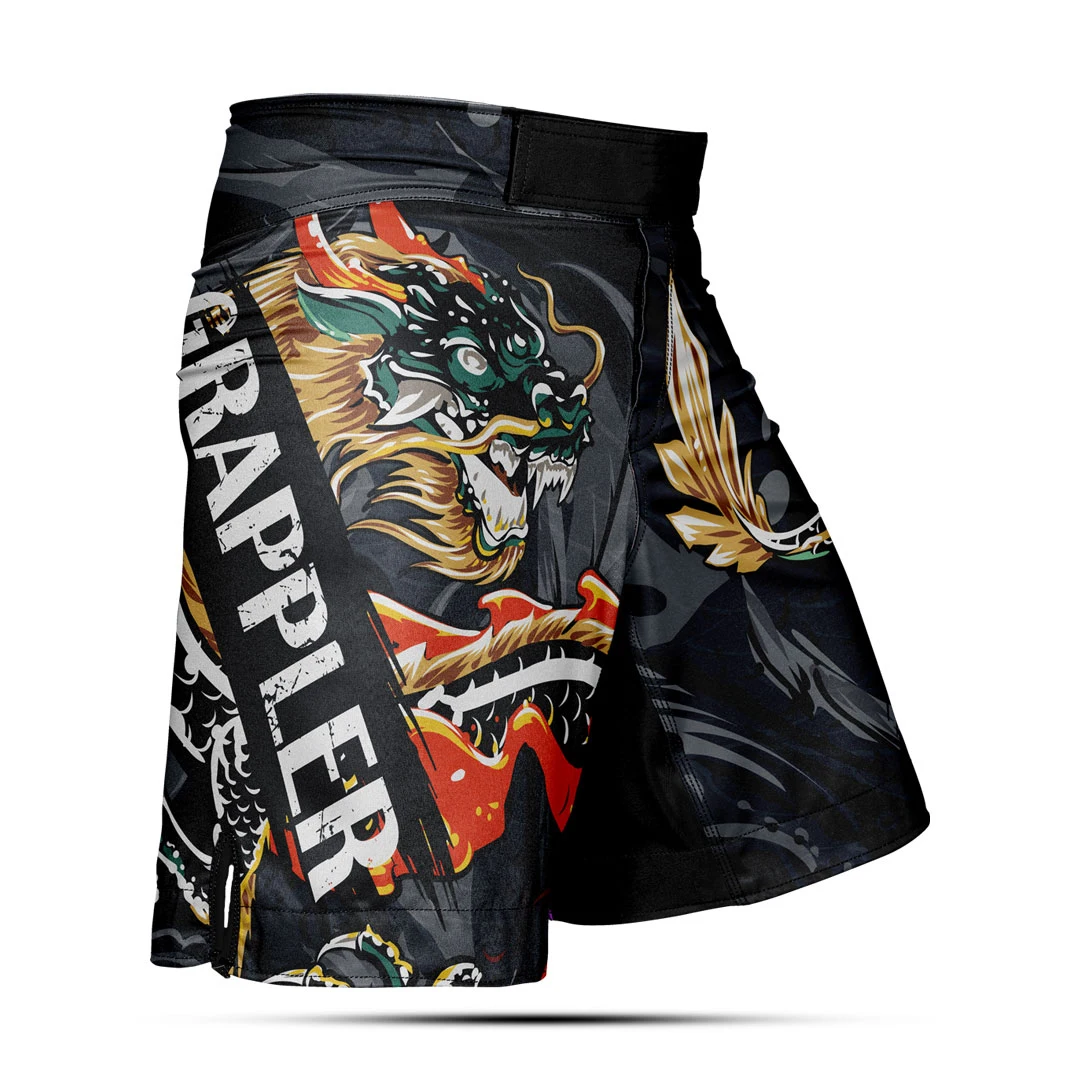 Sublimation Printed Custom Made Make Your Own Mma Boxing Shorts Muay ...
