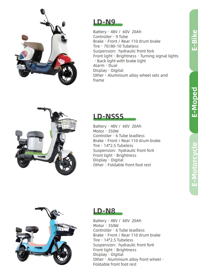 Landon Electric Moped Scooter Motorcycle 50cc Moped Scooter Bolts