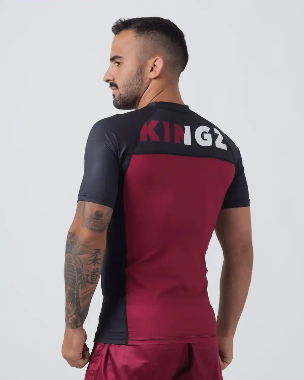 Custom Made Rash Guards High Quality Bjj Mma Men Rashguard Kingz Design