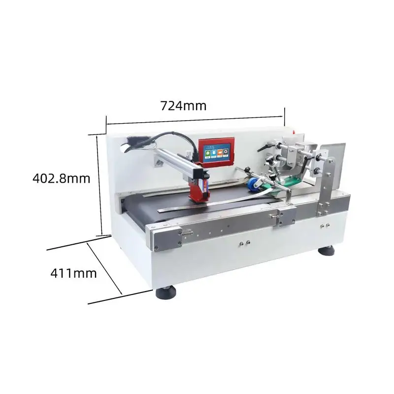 INCODE Automatic Feed Paging Coding Machine Expiry Date Conveyor Belt TIJ Inkjet Printer Fpr Plastic Bag Paper Package Card