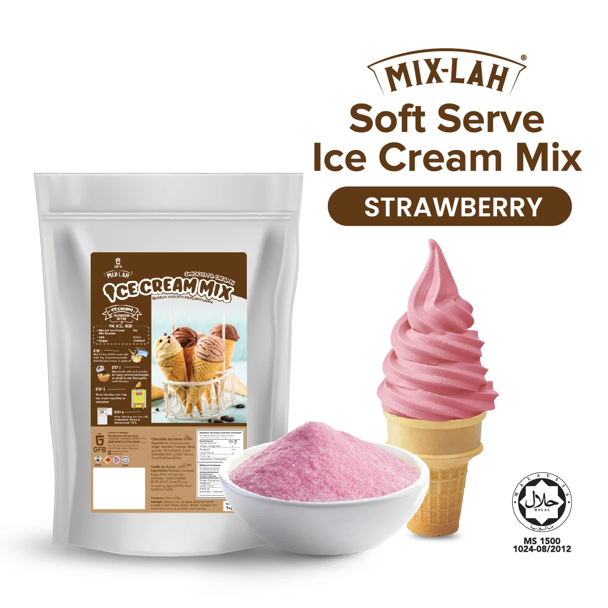 Ice Cream Stabiliser 50 g/ltr, 1kg