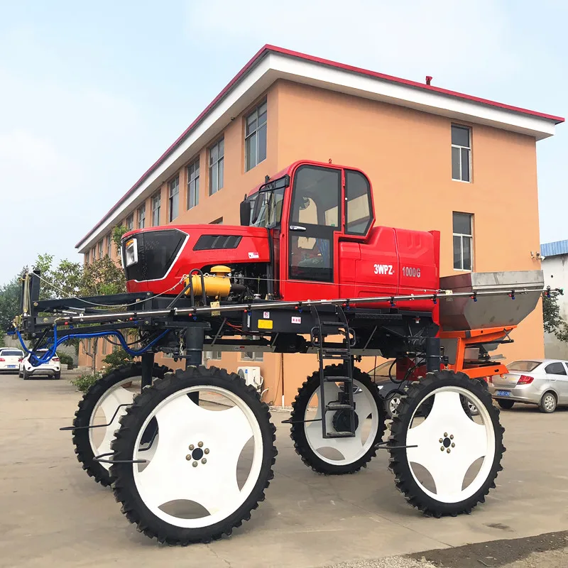 1000 Liter Water Tank Self Propelled Tractor Sprayers Diesel Engine ...