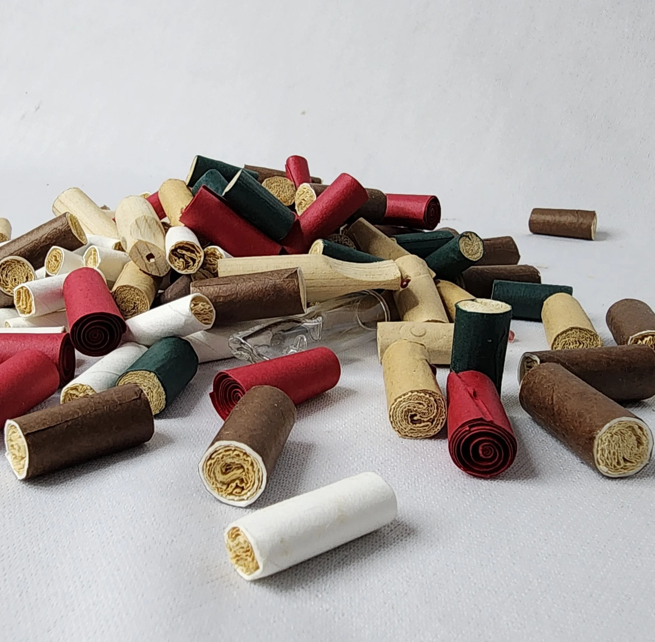 Cooling Best Flow Filters Corn Husk Filter Tips 5 Mm To 12 Mm * 30 Mm