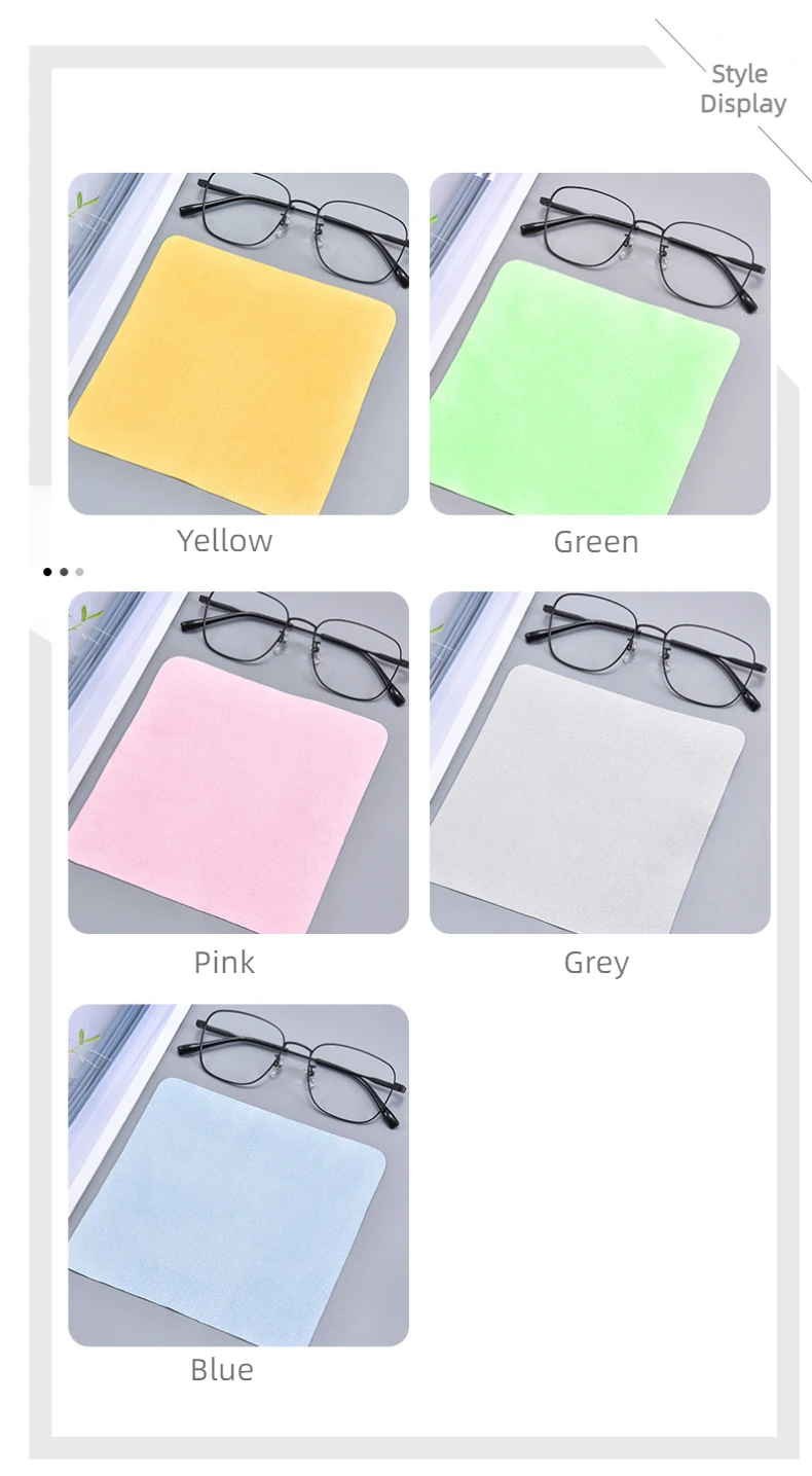 Wholesale Multi Purpose Glasses Microfiber Cleaning Cloth Watch Mobile