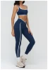 Pantaloncini reggiseno blu-1+