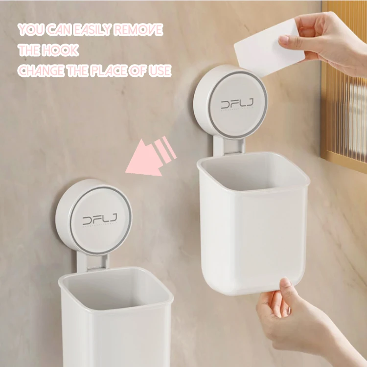 Multi-Function Storage Plastic Bathroom Toothbrush Household Items Holder Racks Organizer Wall Mounted Kitchen Utensils Holders