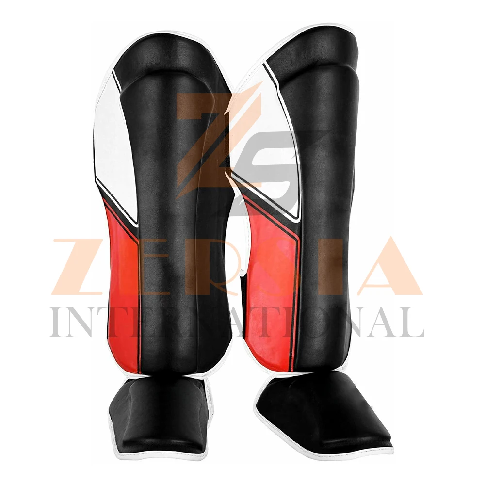 Muay Thai Shin Guards With Foot And Knee Protection Lightweight Shin Guards For Kickboxing,Mma