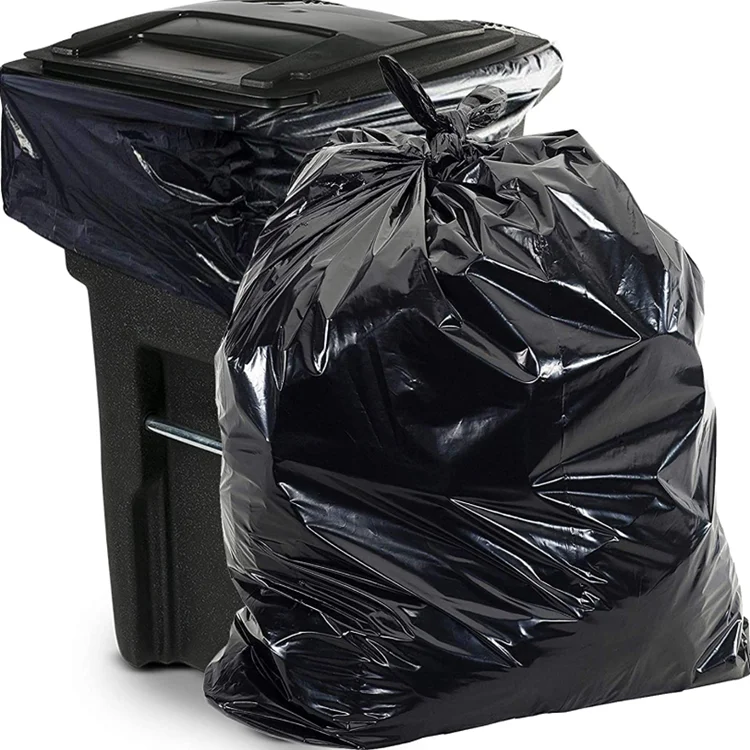 Heavy Duty Garbage Trash Bags 13 60 Gallon Garbage Kitchen Distbin Rubbish Trash Bags
