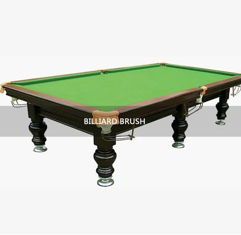 Wooden Billiard Pool Table Rail Brush Billiard Pool Table Cleaning