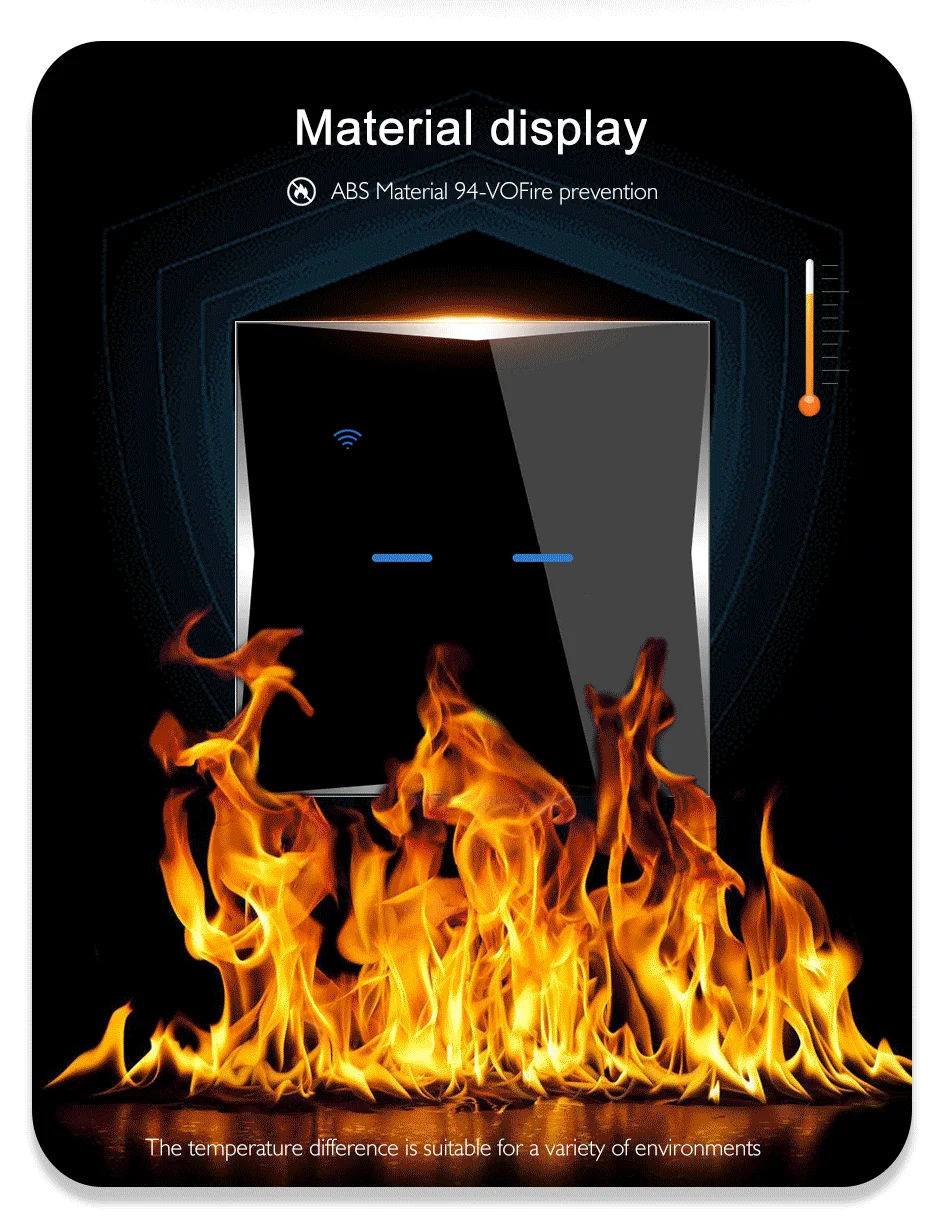 Langyeao Eu/uk Standard Wifi Tuya Zigbee Homekit Smart Switch Wireless