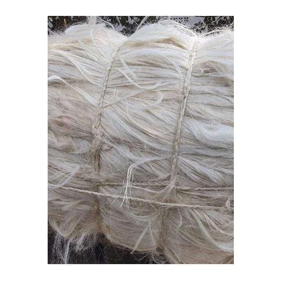 Wholesale Supplier of White 100% Natural quality sisal fiber  raw sisal fiber material Read To Exports