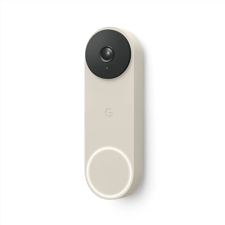 Google Nest Doorbell Wired 2nd Gen Video Doorbell Security Camera 720p