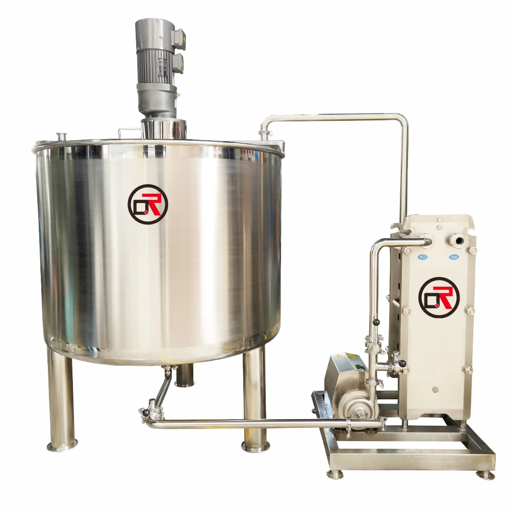 Blending Machine 300l Double Jacketed Mixing tank Shampoo Liquid Soap Sauce Jam Ketchup Industrial Heated Jacketed Mixing Tanks