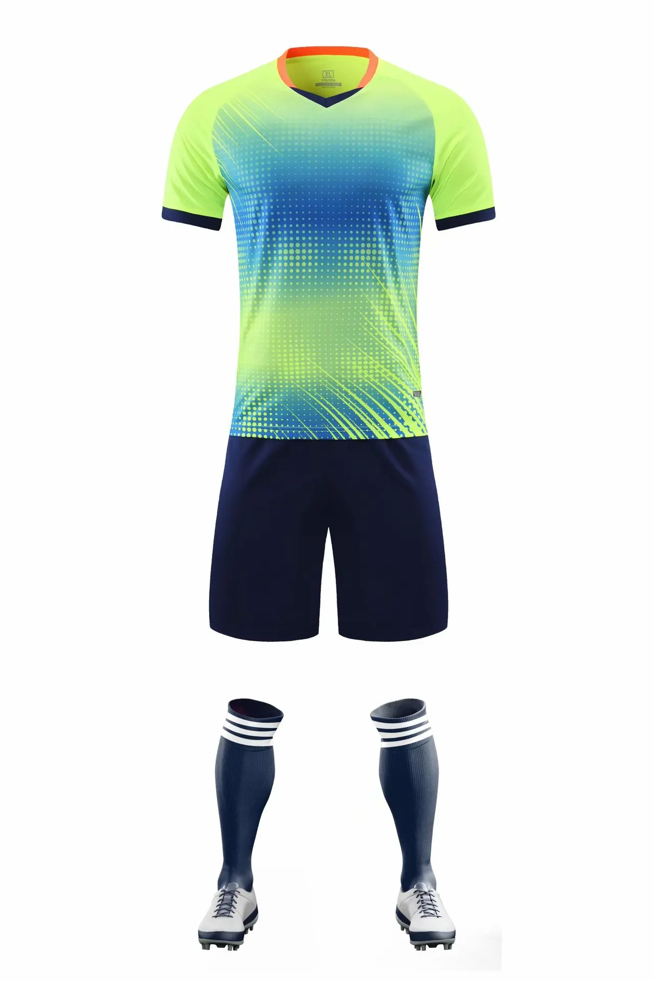 Factory Direct Sales Football Jerseys With Customizable Numbers Football Jerseys Sports Training and Competition Uniforms