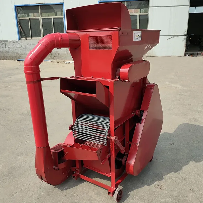 High Quality Small Peanut Shelling Machine Groundnut Decorticator Dehusking Machine with New Engine Export Quality