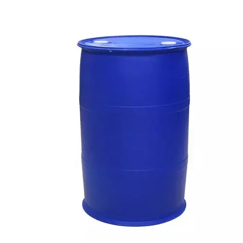 HDPE 220L plastic blue open top drum for packing food chemical liquid 220 liter hot sale available for wholesale best price