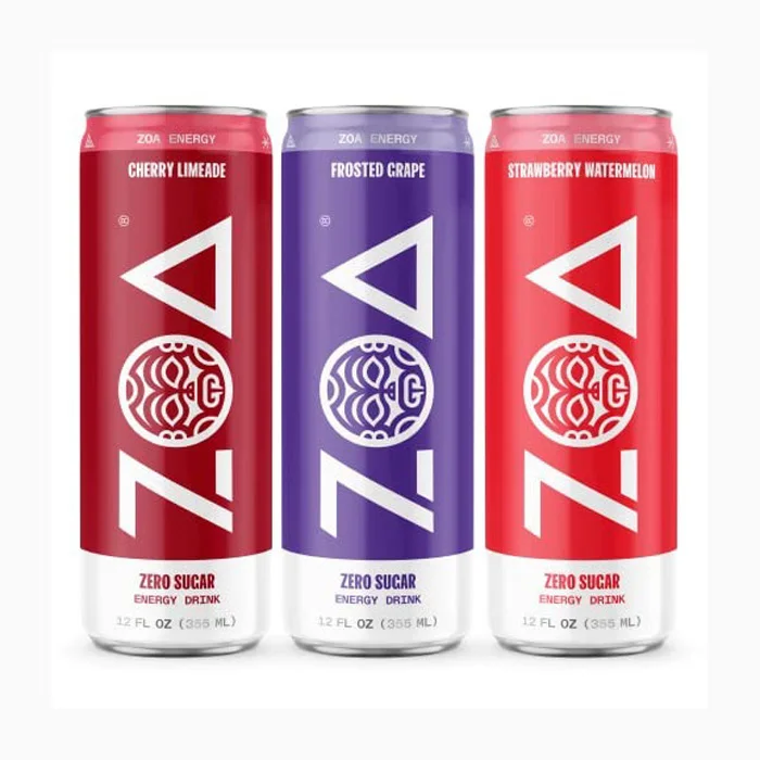 Zoa Zero Sugar Energy Drink 250 Ml Zoa Zero Sugar 250 Ml Energy Drink
