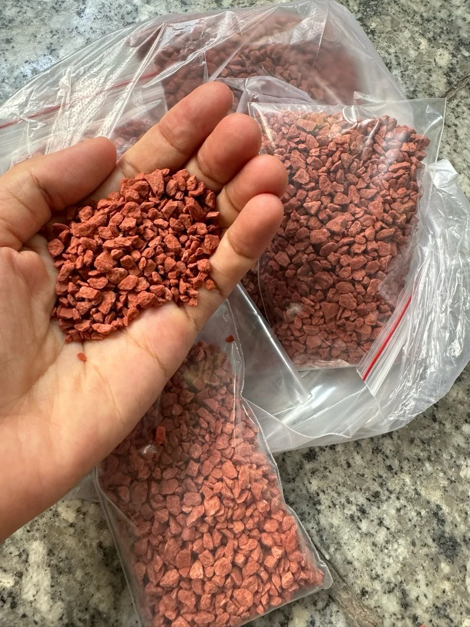Kali Muriate of Potash K2O 60% Dnger rot-wei-pink 50kg/1000kg