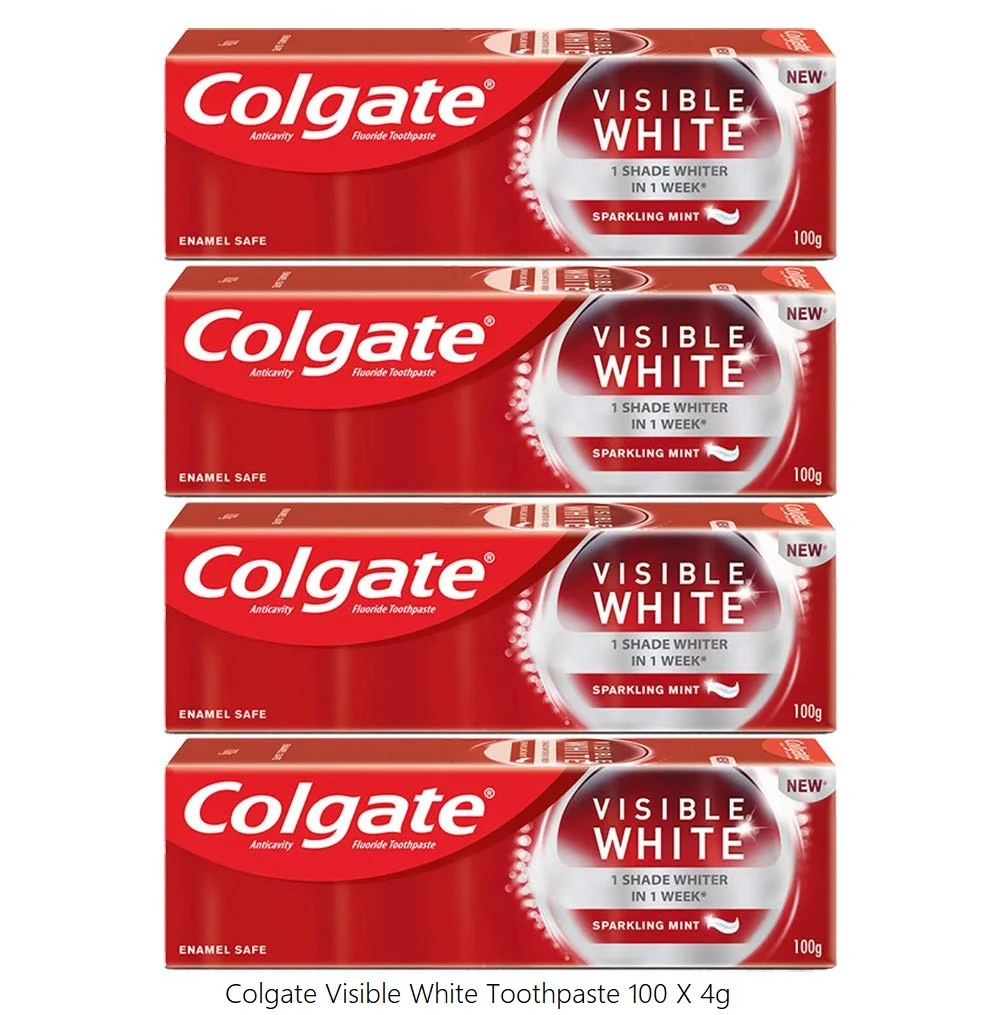 Colgate Toothpaste Teeth Whitening Charcoal Remove Smoke Stains Bad ...