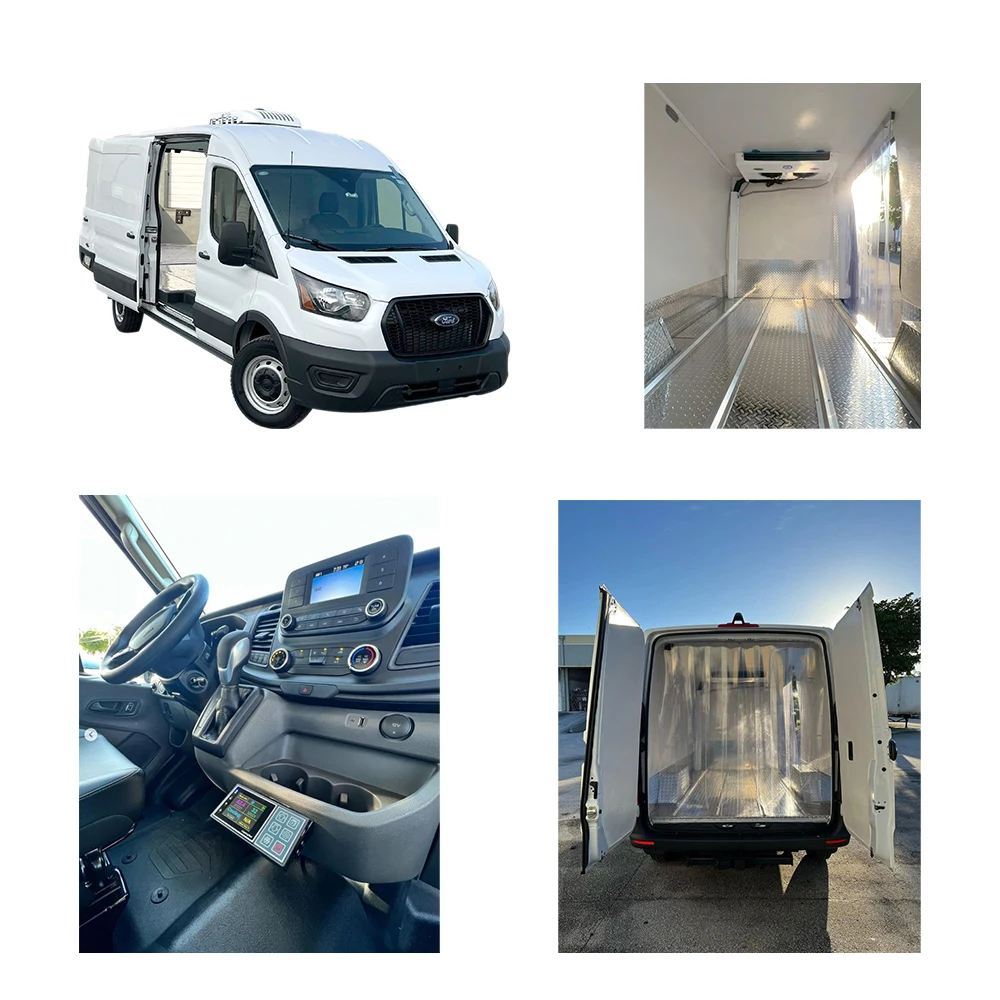 Factory Direct Sales Vehicle Transport Freezer Unit DC48V Full Electric Driven Van Refrigeration Units