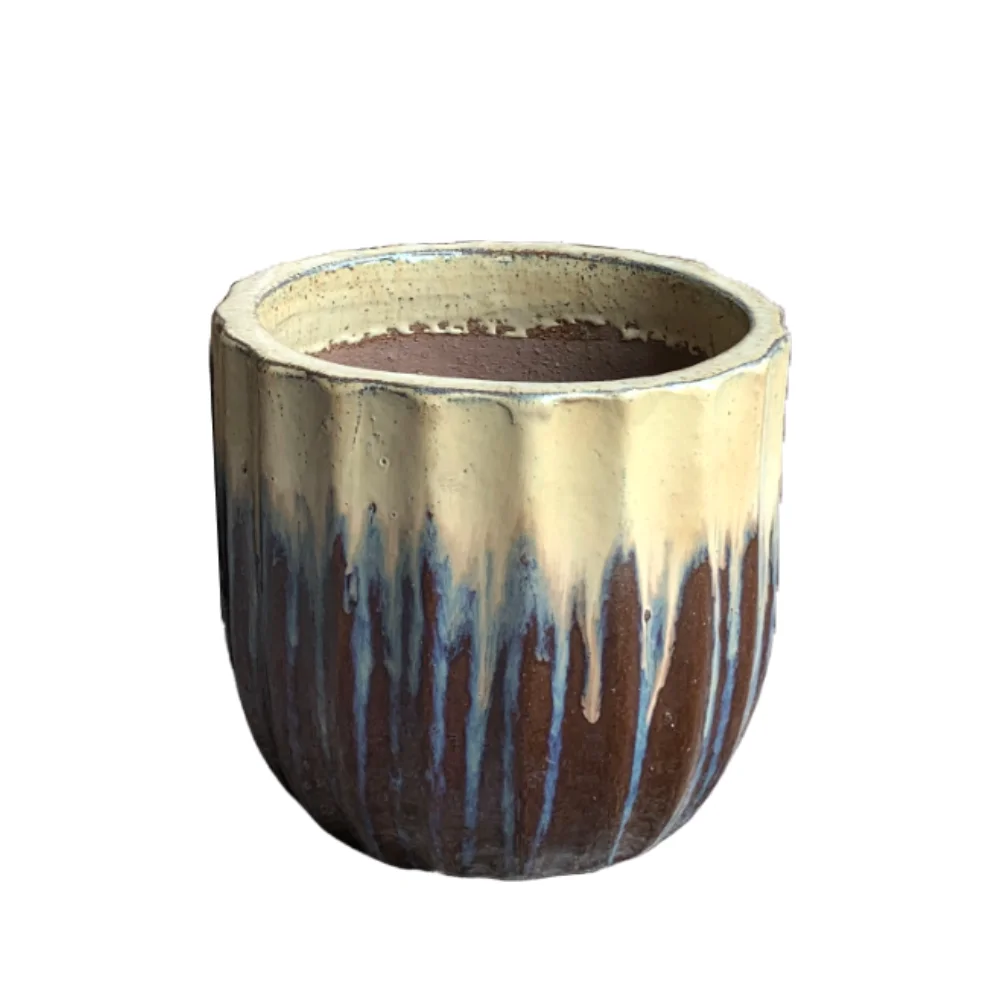 Wholesale Flower Pots Custom Round Shape Garden Decoration Sublimation