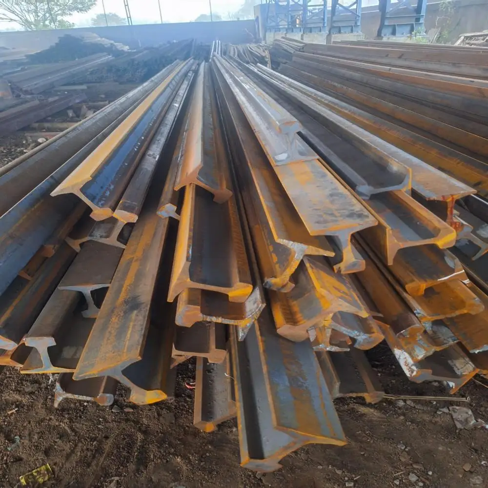 Bulk HMS 1&2 Heavy Metal Steel Scrap | Used Rail Scrap R50 R65 | Shredded Iron & Bundle Steel Scrap for Melting and Recycling