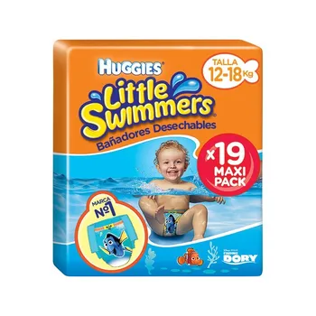 Huggies Little Swimmers Badehose Größe 5-6 - Auslaufsicherer Schwimmwindel