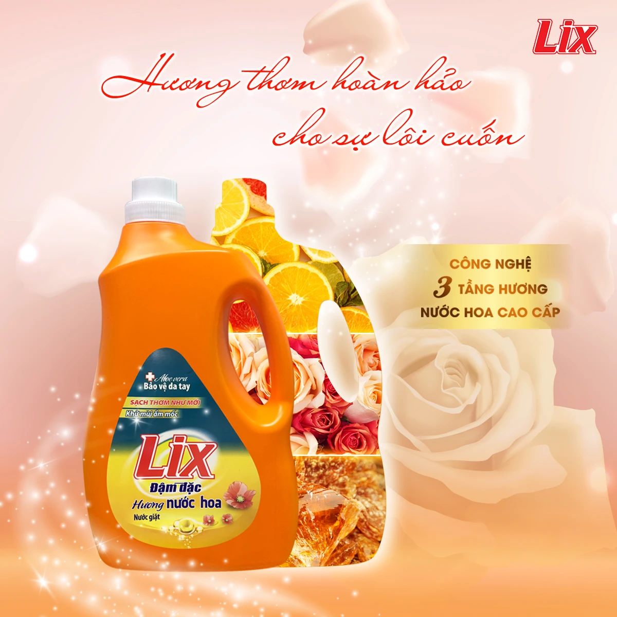 Best Performance / Lix Liquid Detergent / Concentrated - Perfume ...