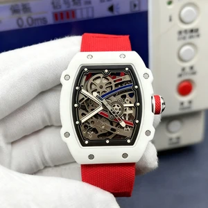 New High-quality Luxury Automatic Tourbillon Men's Mechanical Watch Unique Fashionable Trendy Sporty Skeletonized Designer Watch