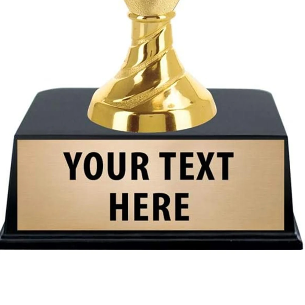 Trophy Cup Gold Metal Personalsed Engravng - Etsy UK