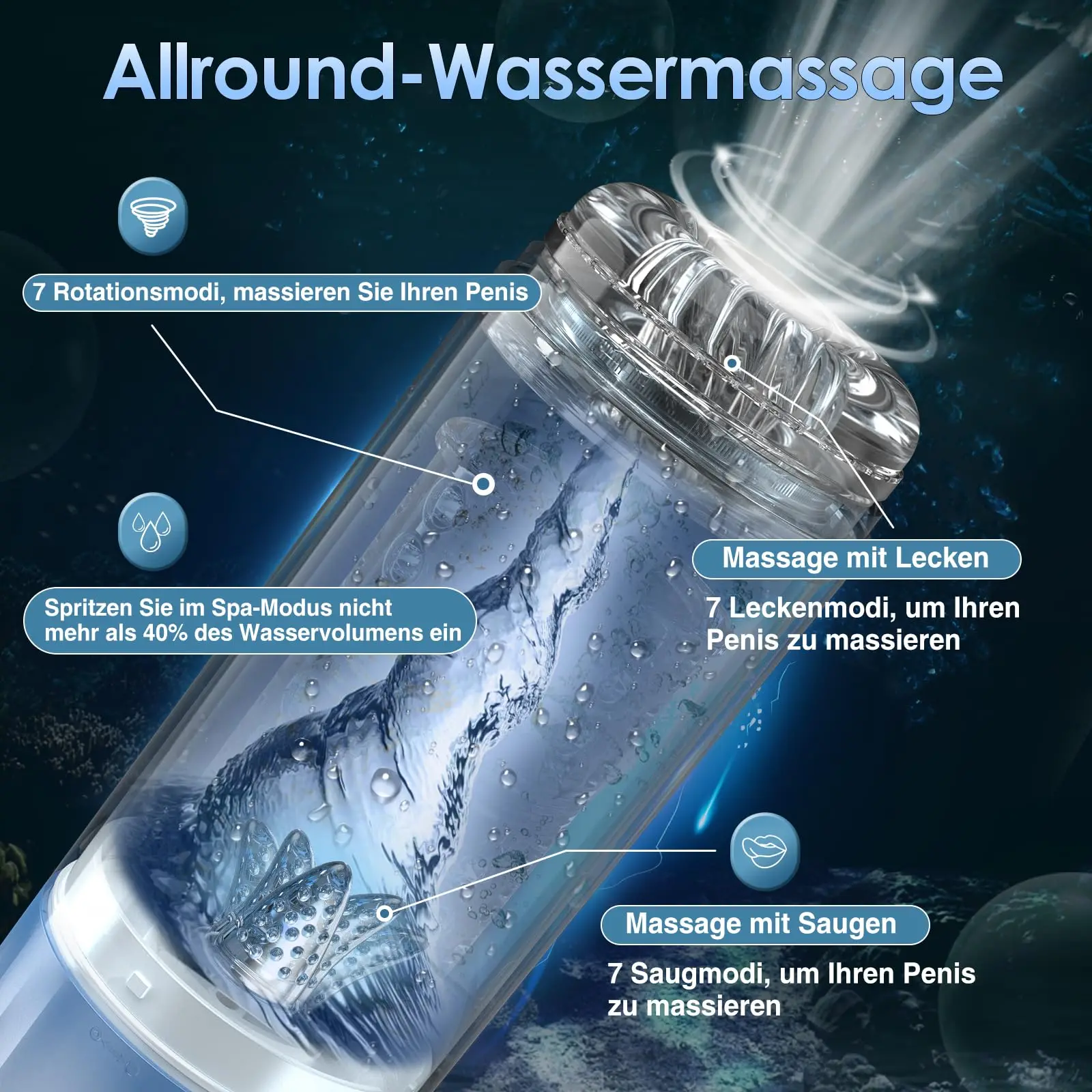 mit wasserstrahl befriedigen Selbstbefriedigung in der Badewanne: Heiße Unter-Wasser-Toys main image 0