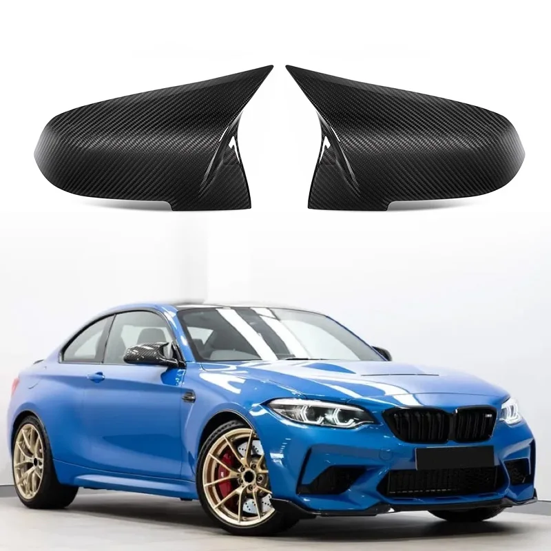 Modified Forged Dry Carbon Auto Side view Mirror Covers Replacement Style For BMW F48 F49 F45 F46 F52 F39