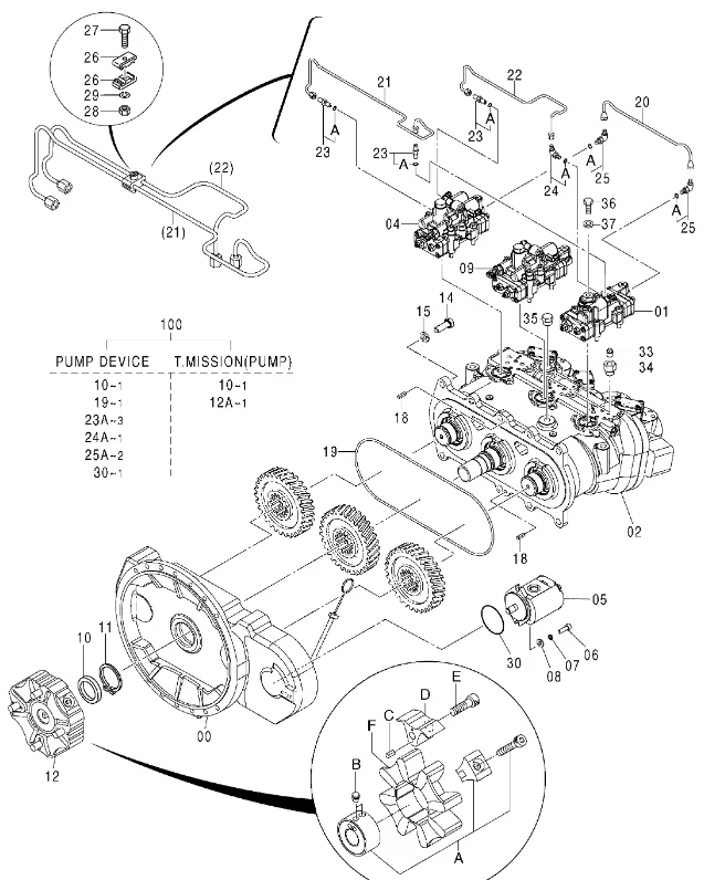 ZX240 MAIN PUMP - Reliable Hydraulic Solutions for Hitachi