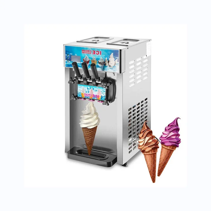 3 Flavors Gelato Ice Cream Machine \/ice Cream Maker For Business\/ Ice ...