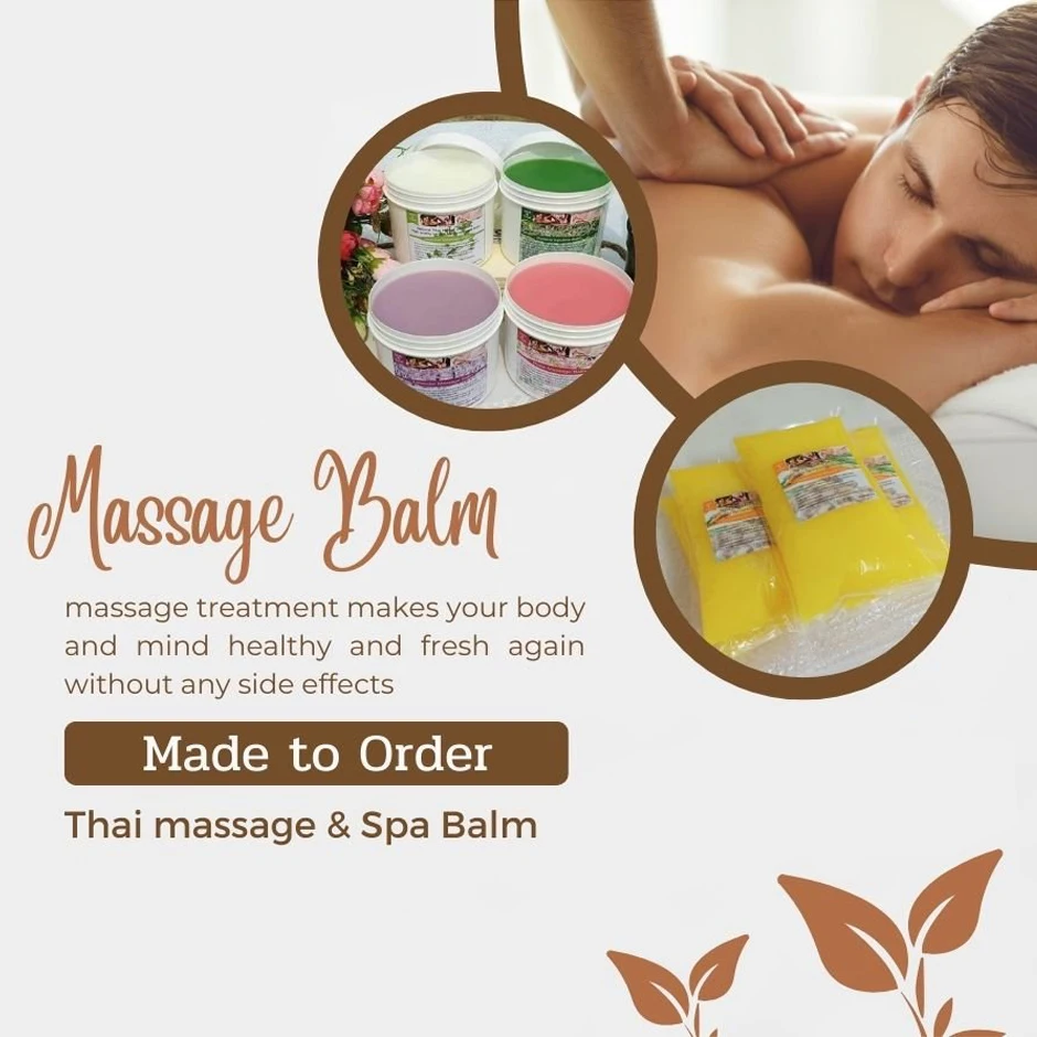 Massage Balm Red Chili Oil Formula ( Red 1000g ) Herbal Balm With The ...
