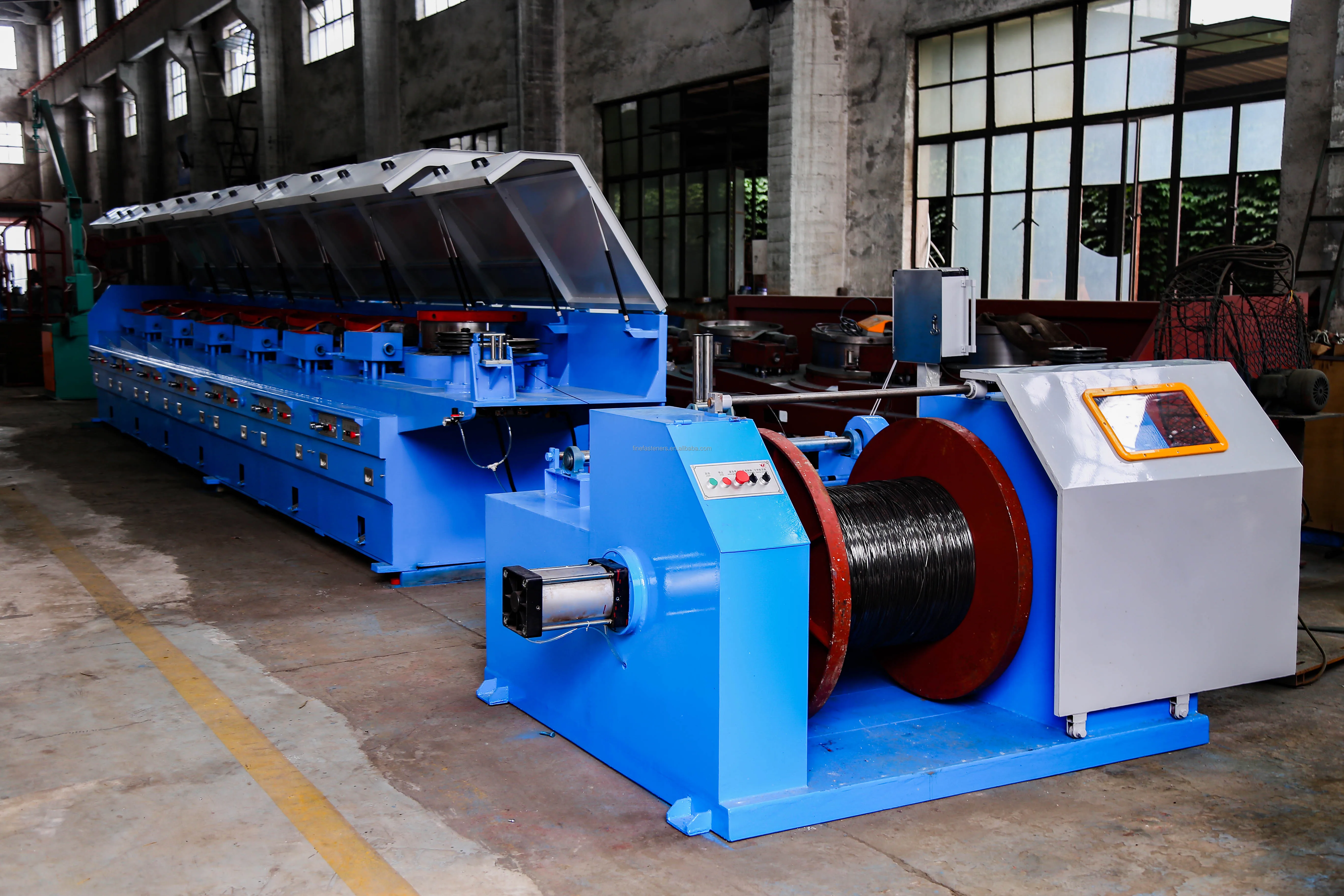 Full Automatic Straight Line Wire Drawing Machine