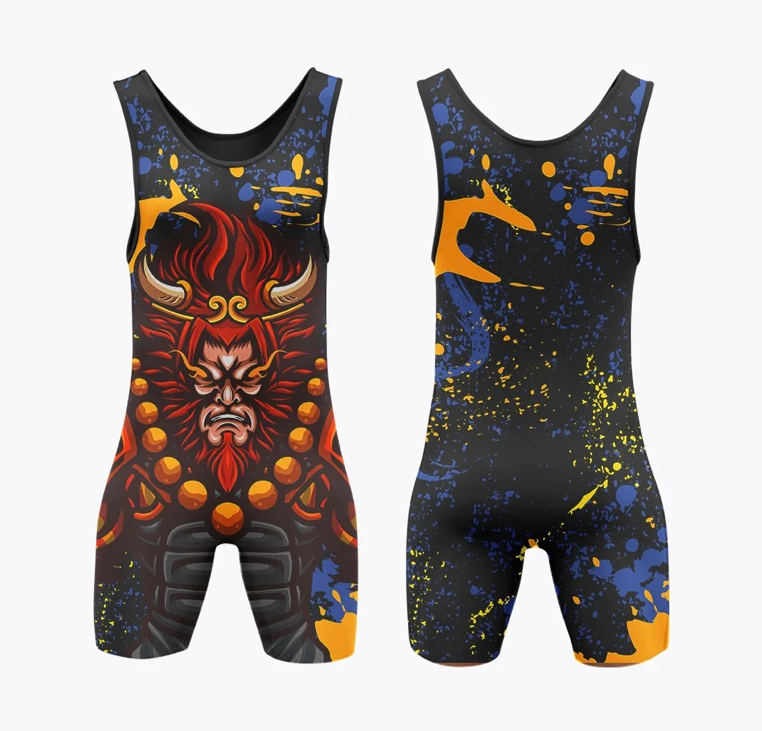 Custom Wrestling Singlet Wholesale Cheap Quick Dry Classic Wrestling Singlet Weightlifting