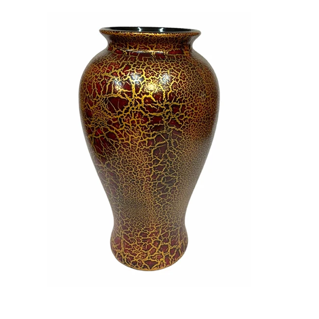 High Quality Best Selling Modern Sculpturer from Vietnam 2018 Home Decoration Nautical Red Viet Nam Lacquer Sculpture HT3633