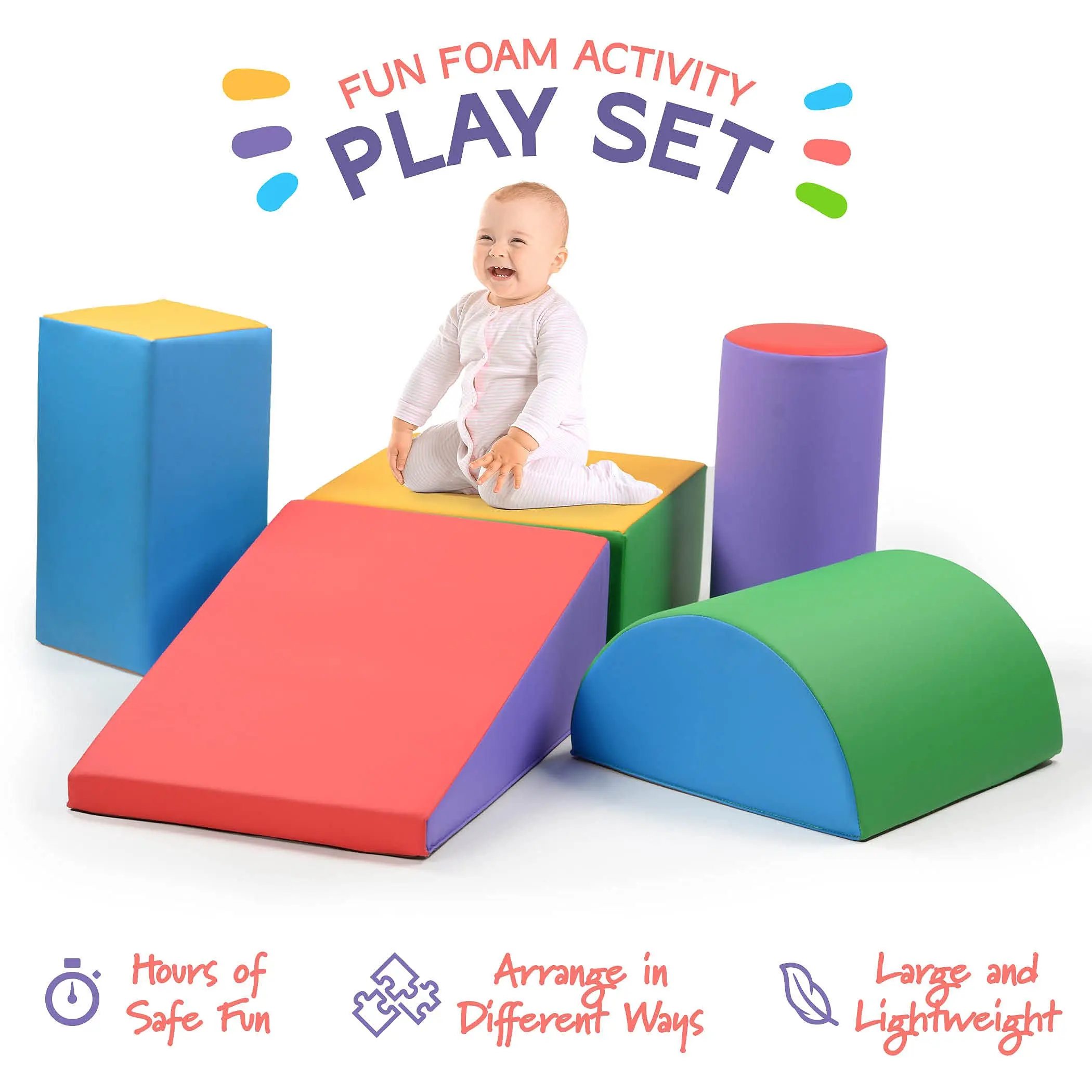 Kids Play Sofa Set Colorful Kids Foam Play Couch Modular Kids Couch Living Room Sofas Children