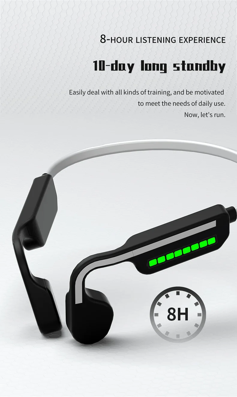 Neckband Headset Bone Conduction