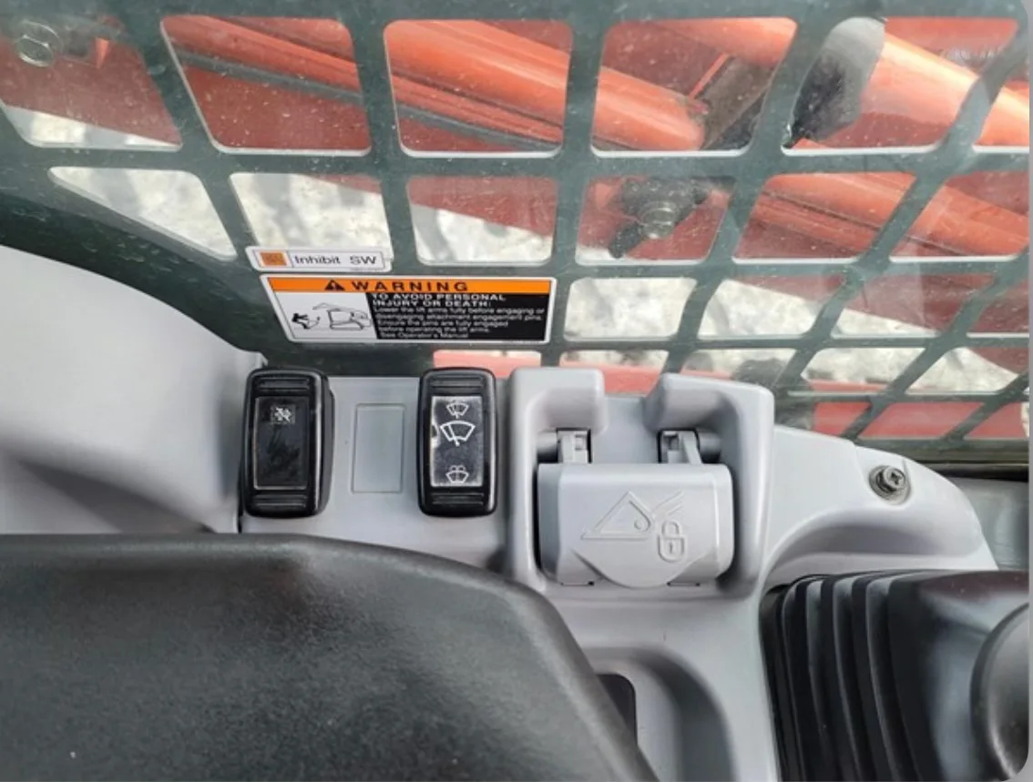 Kubota Svl952s Track Skid Steer High Flow Hydraulics Cab With Heat And