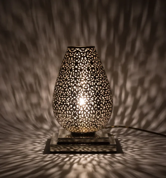 Moroccan Brass Floor Lamp Antique Moroccan Table Light Gorgeous Floor ...