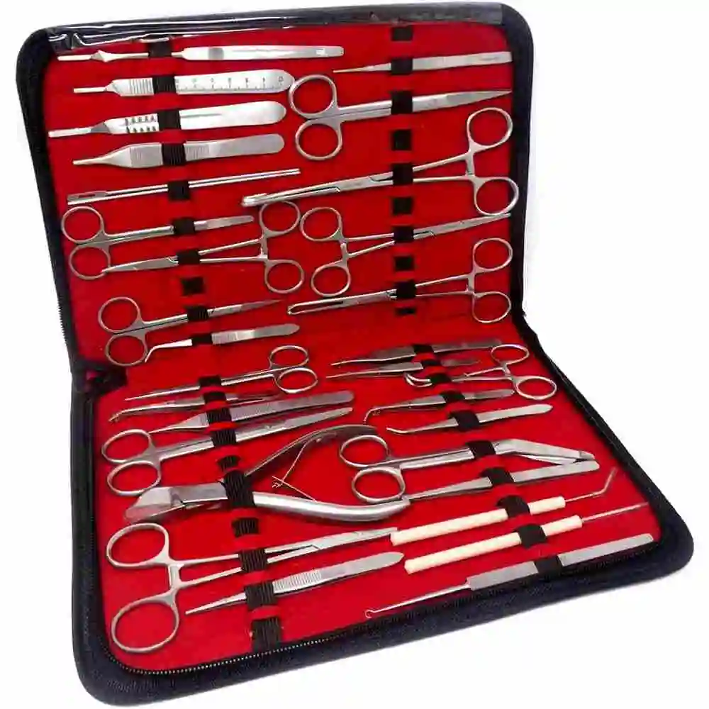 Veterinary Needle Holder Scissors Hemostat Forceps Tweezers Oem Design