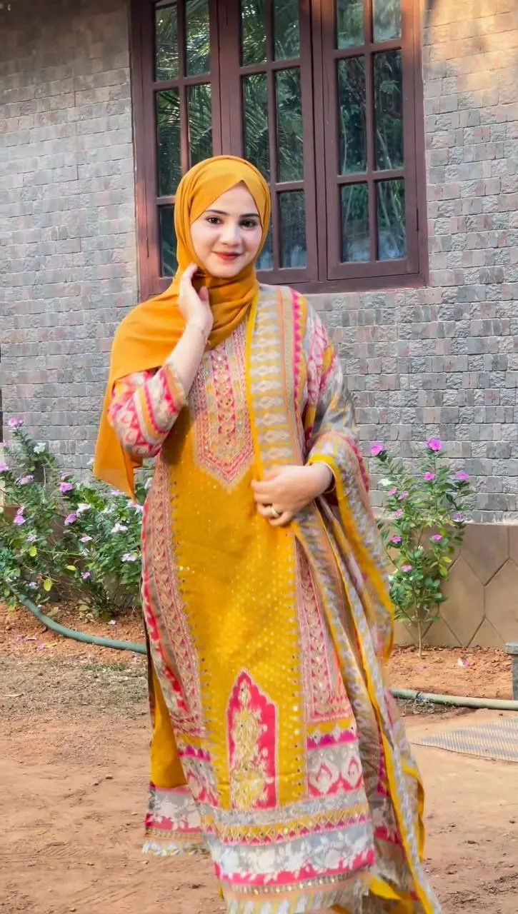 Shop Our Latest Muslim Women's Wear - Yellow Haldi Suits