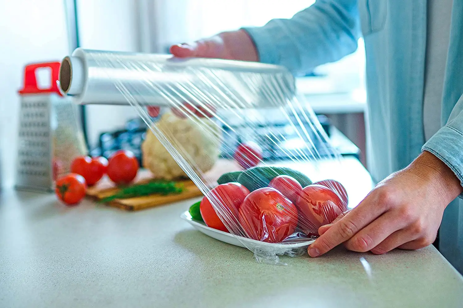 Food-grade plastic film Food-grade plastic film