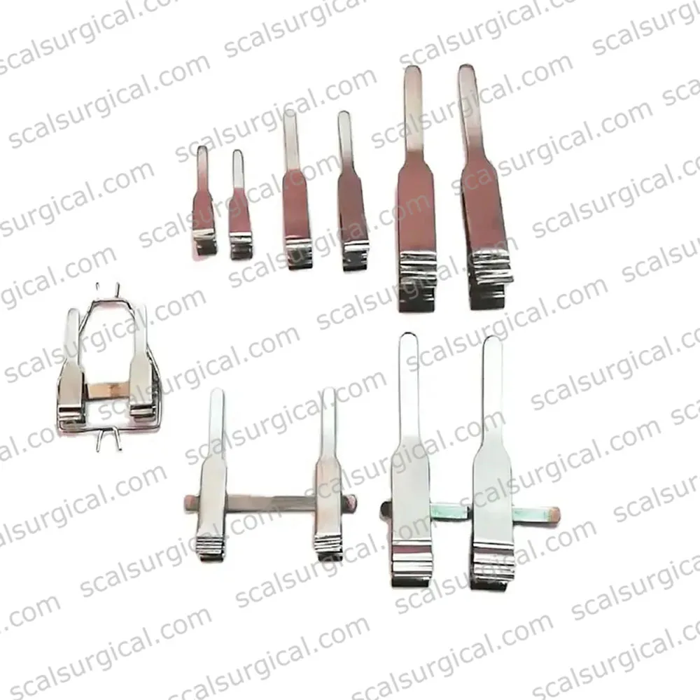 Acland Micro Vessel Single and Double Clamp Acland Clamp Steel Ce Surgical Instruments Vein Artery Clip