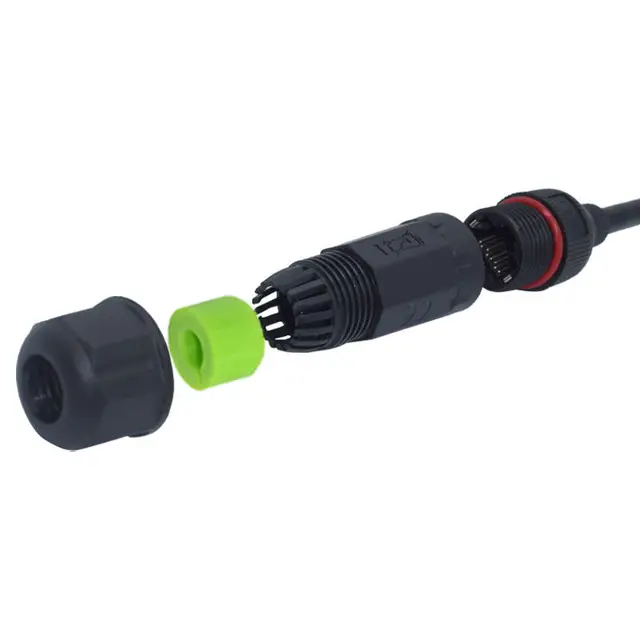 Latest 2025 IP68 Waterproof CAT6 RJ45 Connector for Outdoor CCTV and Underwater Applications