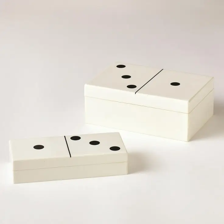 Set di domino personalizzato, doppio sei in legno personalizzato
